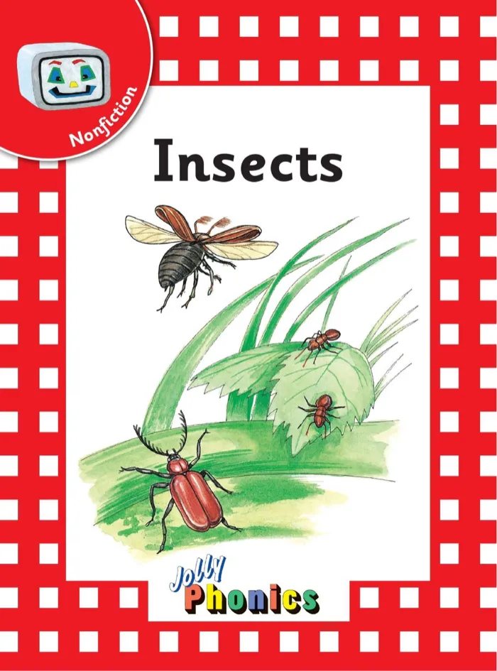 Insects — decodable reader cover