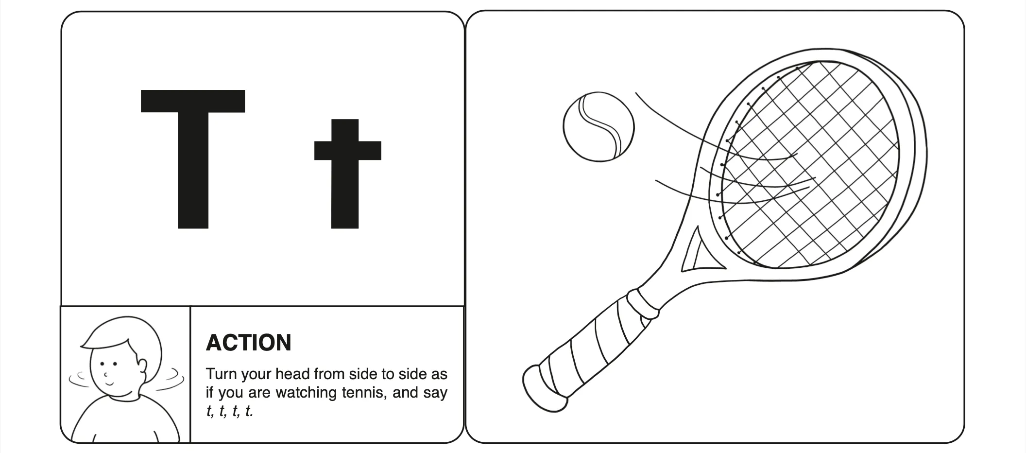 Letter T phonics worksheet preview